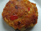Hamburguesa de garbanzos y porotos pallares