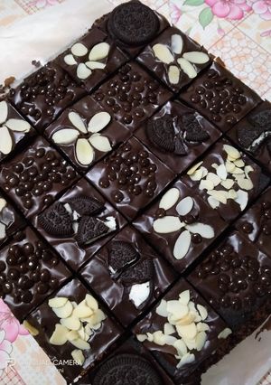 Foto resep Chewy shinny brownies