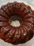 Bundt cake marmolado de yogur y Nutella