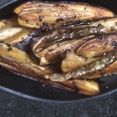 A picture of Eggplant Bahari.
