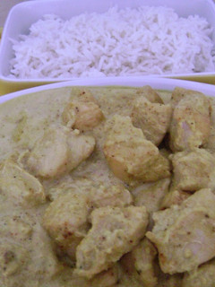 Una foto de Pollo al Curry