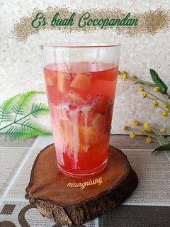 Foto resep Es buah cocopandan