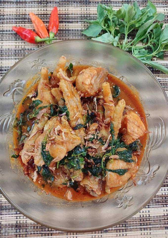 Resep Ayam Woku Kemangi Khas Manado - Featured Image