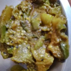 Baingan bhaji A picture of Baingan bhaji.