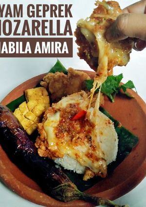 Foto resep Ayam Geprek Mozarella