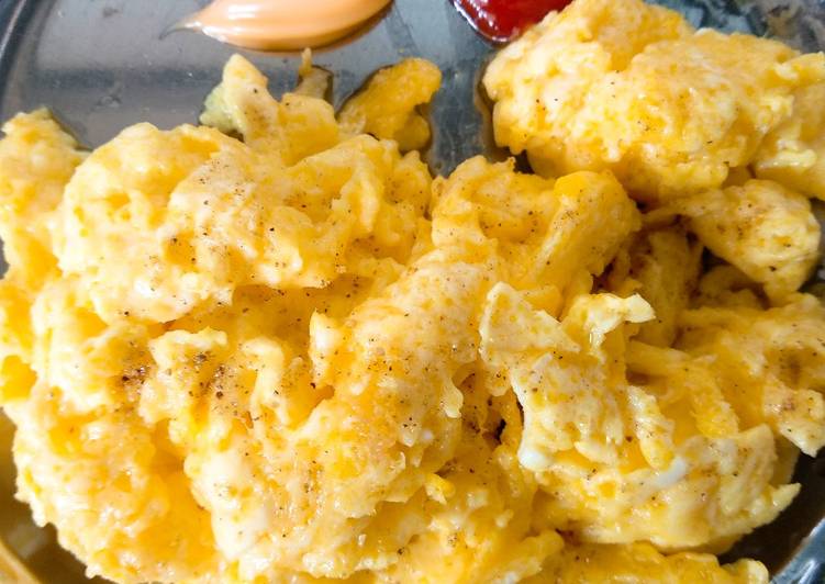 Bagaimana  Scramble egg yang Lezat