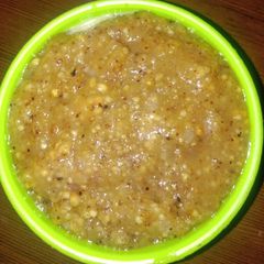A picture of Badami Halwa.