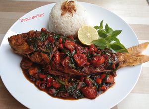 Foto resep Tombro goreng sambal kecap pedas asam manis