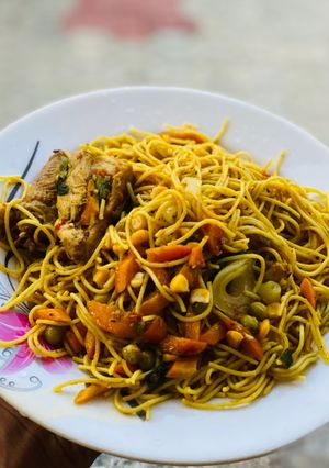 A picture of Special spaghetti.