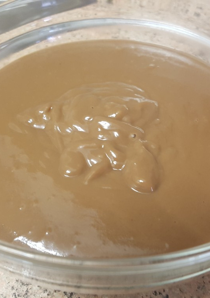 Una foto de Crema pastelera de café