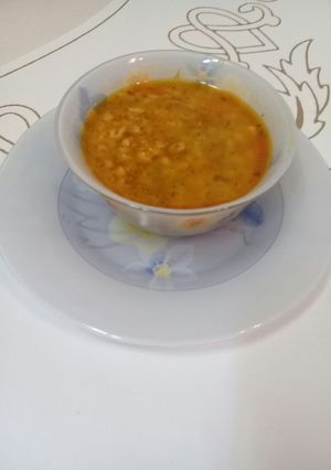 عکسی از دستور سوپ