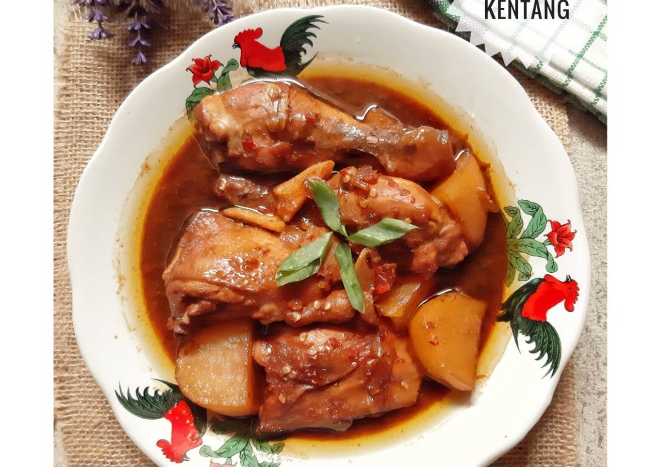 Semur ayam kentang