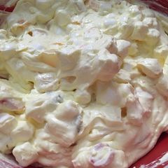 A picture of Creamy Fruit SaladAustin’s fruit salad.