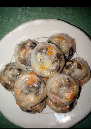Hình của món Bánh tráng lụi.