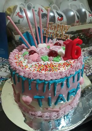 Foto resep Rainbow Cake Kukus