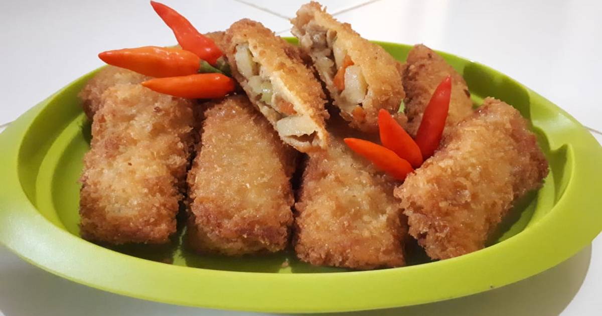 Resep Risol Isi Ayam Dan Sayuran Oleh Lizki Silpia Cookpad