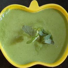 A picture of Spinach, Spring Onion Chutney.