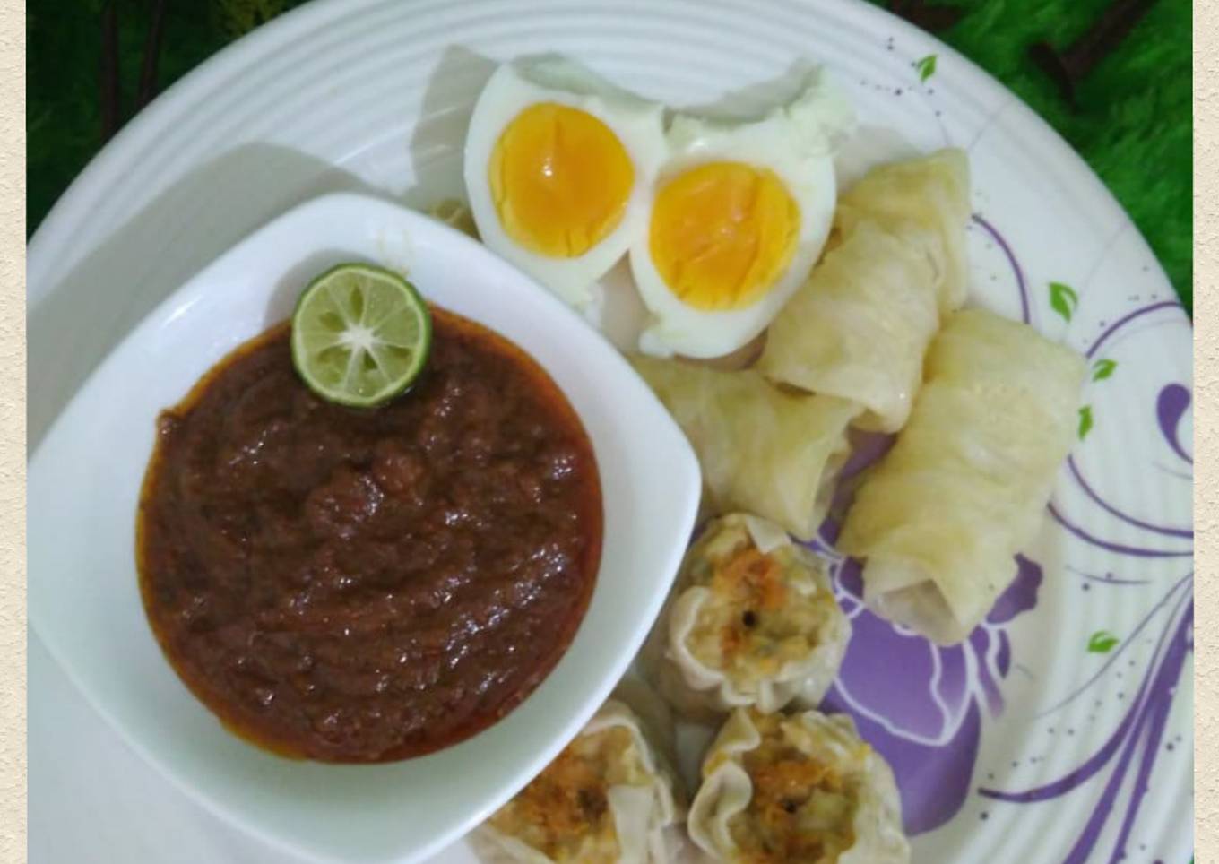 Sambel Kacang Siomay/ Batagor recook mba @Azizah