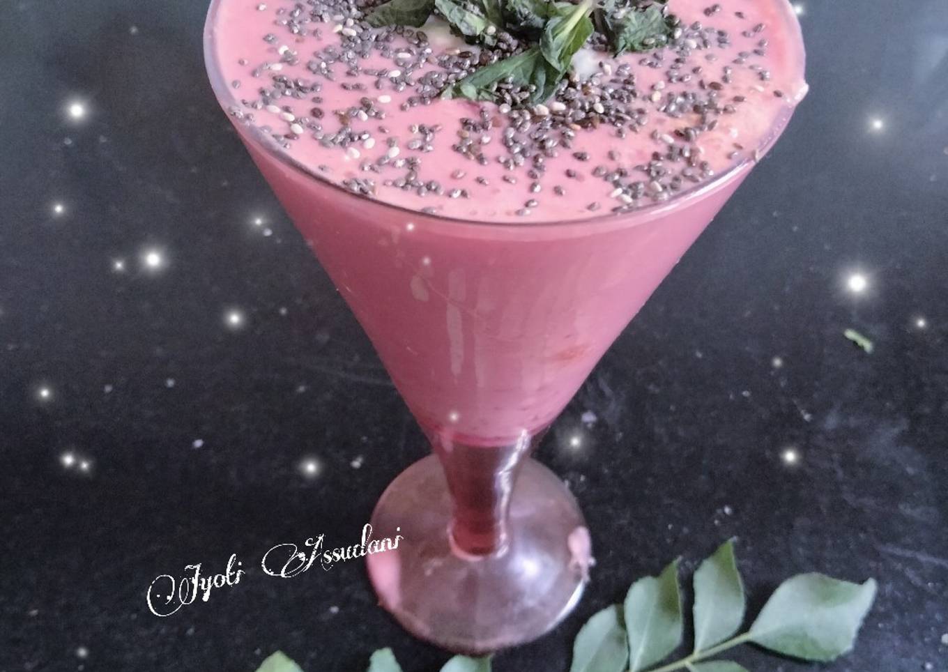 Beetroot smoothie 😋😋🥤🥤