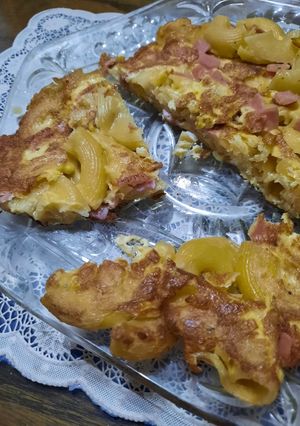 Una foto de Tortilla de fideos