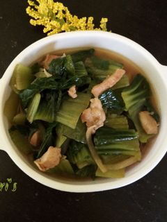 Foto resep Cah ayam pokcoy