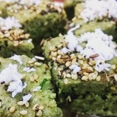 A picture of Moong dal Dhokla.