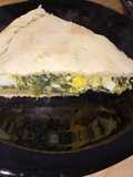 Tarta de Espinaca y Queso Cremoso