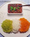 Tricolour RICE NOODLES or IDIYAPPAM