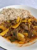 Olluquito con carne