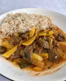 Olluquito con carne