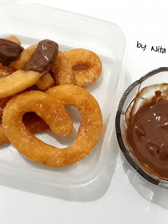 Foto resep Churros Enak (1 Telur, Tanpa Mixer)