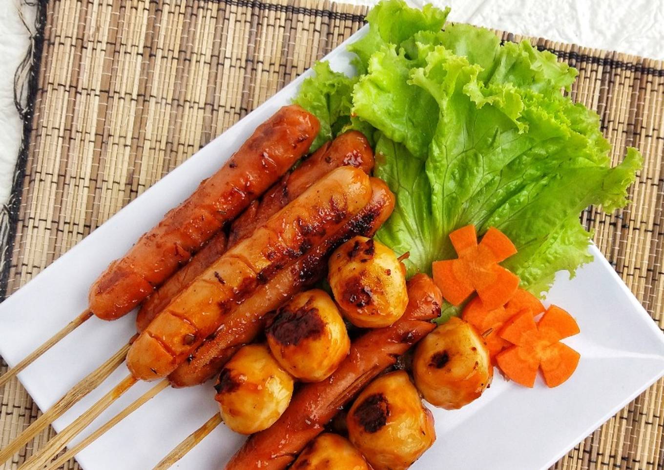 🍡SATE SOSIS/SOSIS BAKAR🍢 (SUPER EASY)