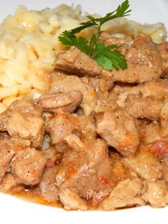 Borsos tokány recept fotója