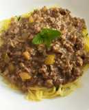 Sweet and sour beef mince