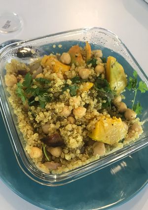 A picture of Vegan Moroccan Quinoa with Veggies.