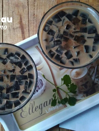 Cara Mudah Membuat Resep Es Cincau Capucino yang  Bikin Ketagihan Anti Ribet, Bikin Ngiler