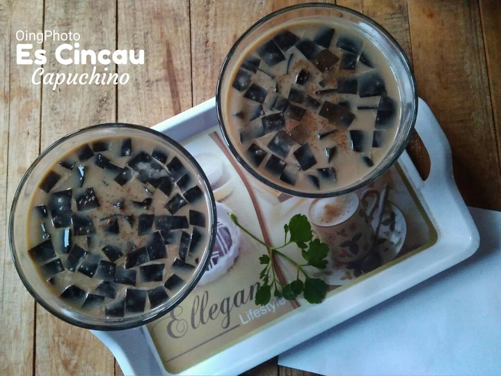 Cara Mudah Membuat Resep Es Cincau Capucino yang  Bikin Ketagihan Anti Ribet, Bikin Ngiler