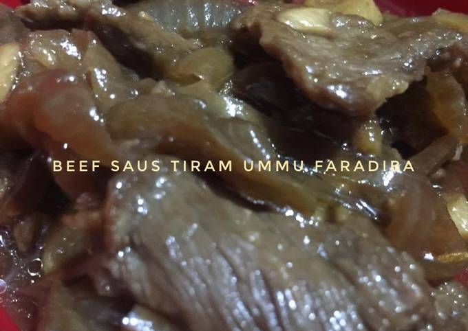 Beef Saus tiram super simple