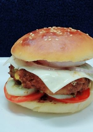A picture of Veg Burger.