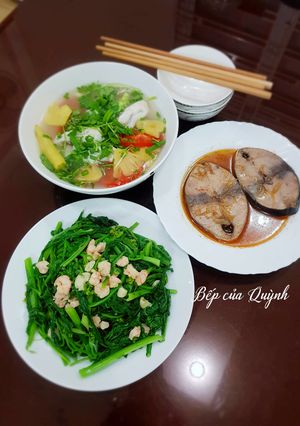 Hình của món Cơm ngon nhà nấu.