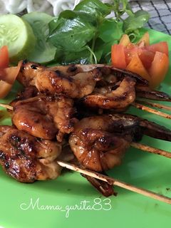 Foto resep Sate udang madu