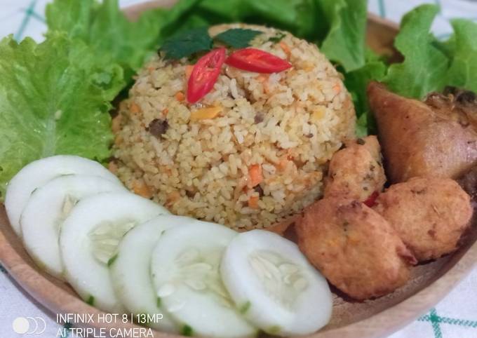 Ternyata ini loh! Resep enak bikin Nasi Goreng Ebi Spesial ala Ummu Ayyas  enak