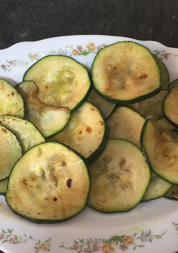 Una foto de Calabacín a la plancha