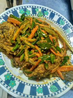 Foto resep Ikan gurame bumbu acar kuning