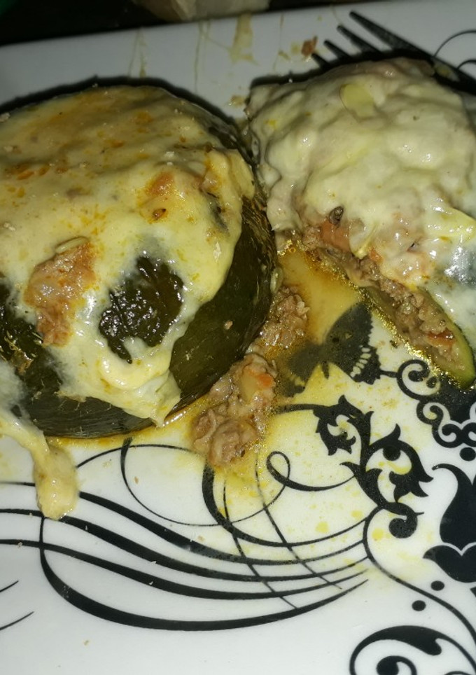Una foto de Zapallitos rellenos