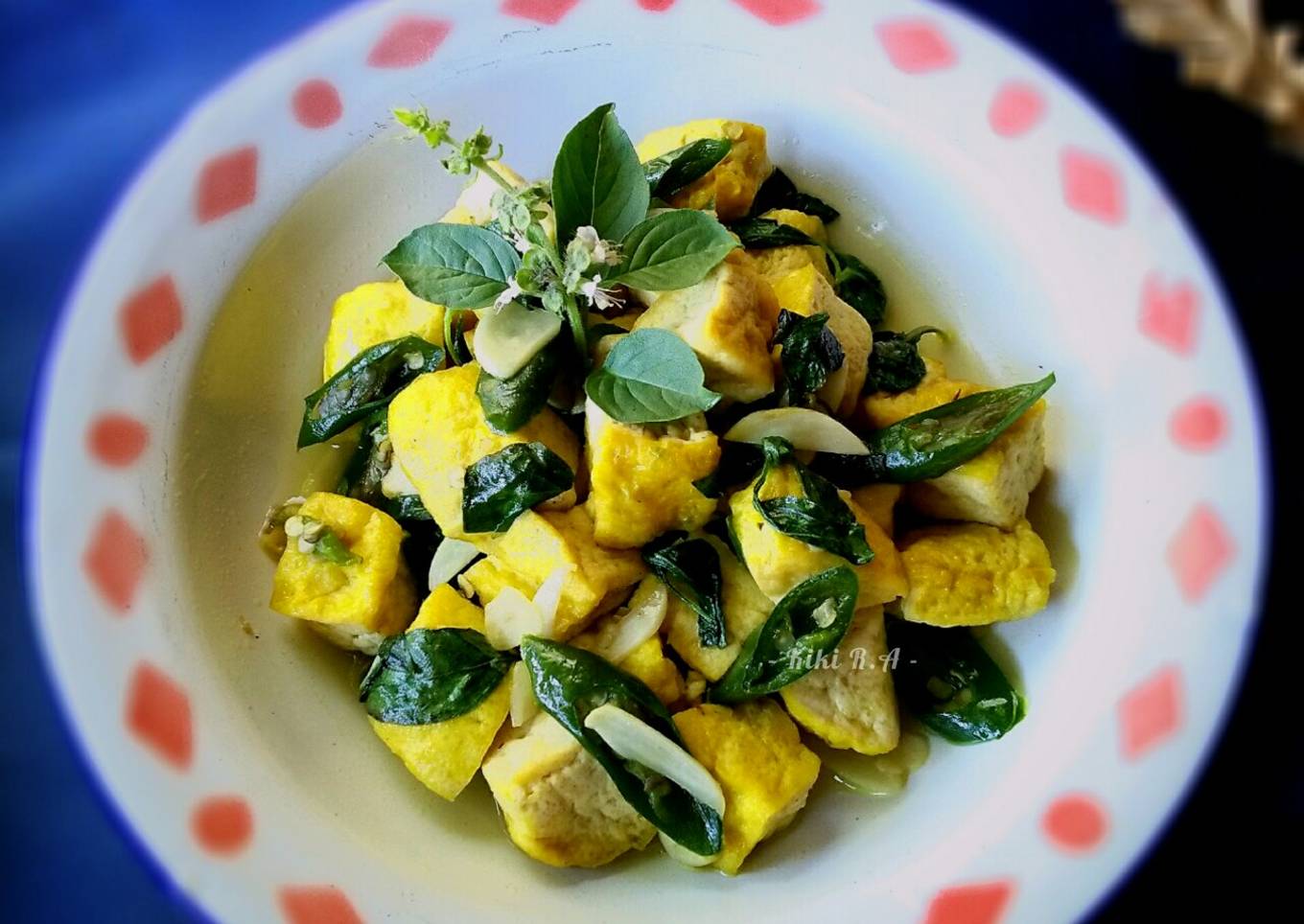 Oseng Tahu Kemangi