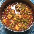 Matar paneer