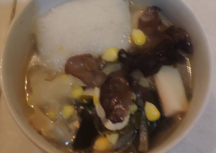 How to Make Appetizing Mie Shiratake Siram Dg Sop Rumput Laut