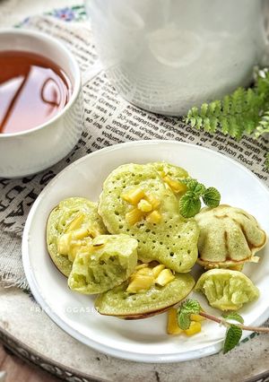 Foto resep Kue Cubit Pandan Nangka
