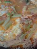 Sambel goreng kuah labu telor ceplok